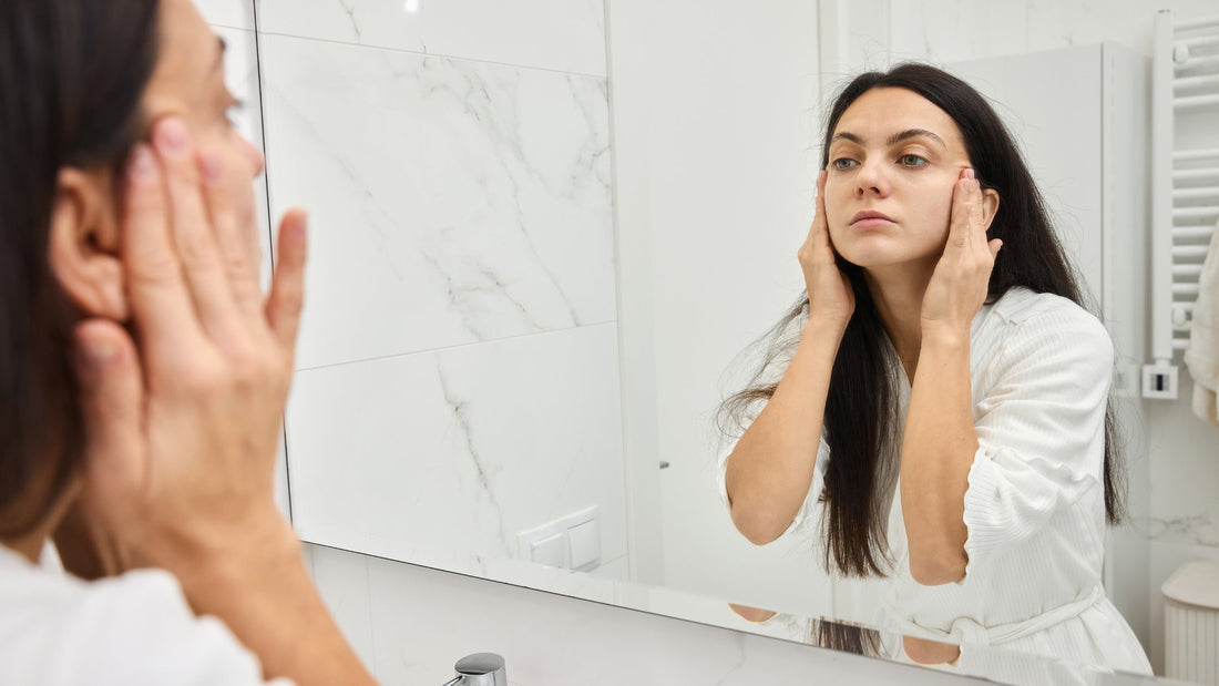 Ahaa Skincare minimal three-step routine: AWAKENING serum, THAT CREAM moisturiser, and THE SHIELD+ SPF 30