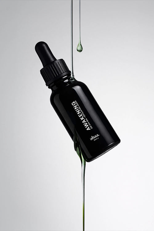 Exfoliating serum for uneven skin texture and clarity